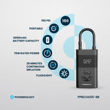 Powerology Ultra Portable Air Compressor Power Bank The Wonders Mart Trading™