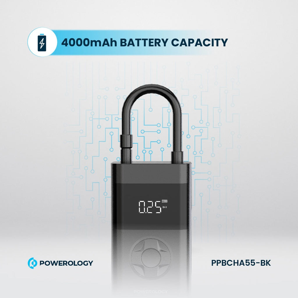 Powerology Ultra Portable Air Compressor Power Bank The Wonders Mart Trading™