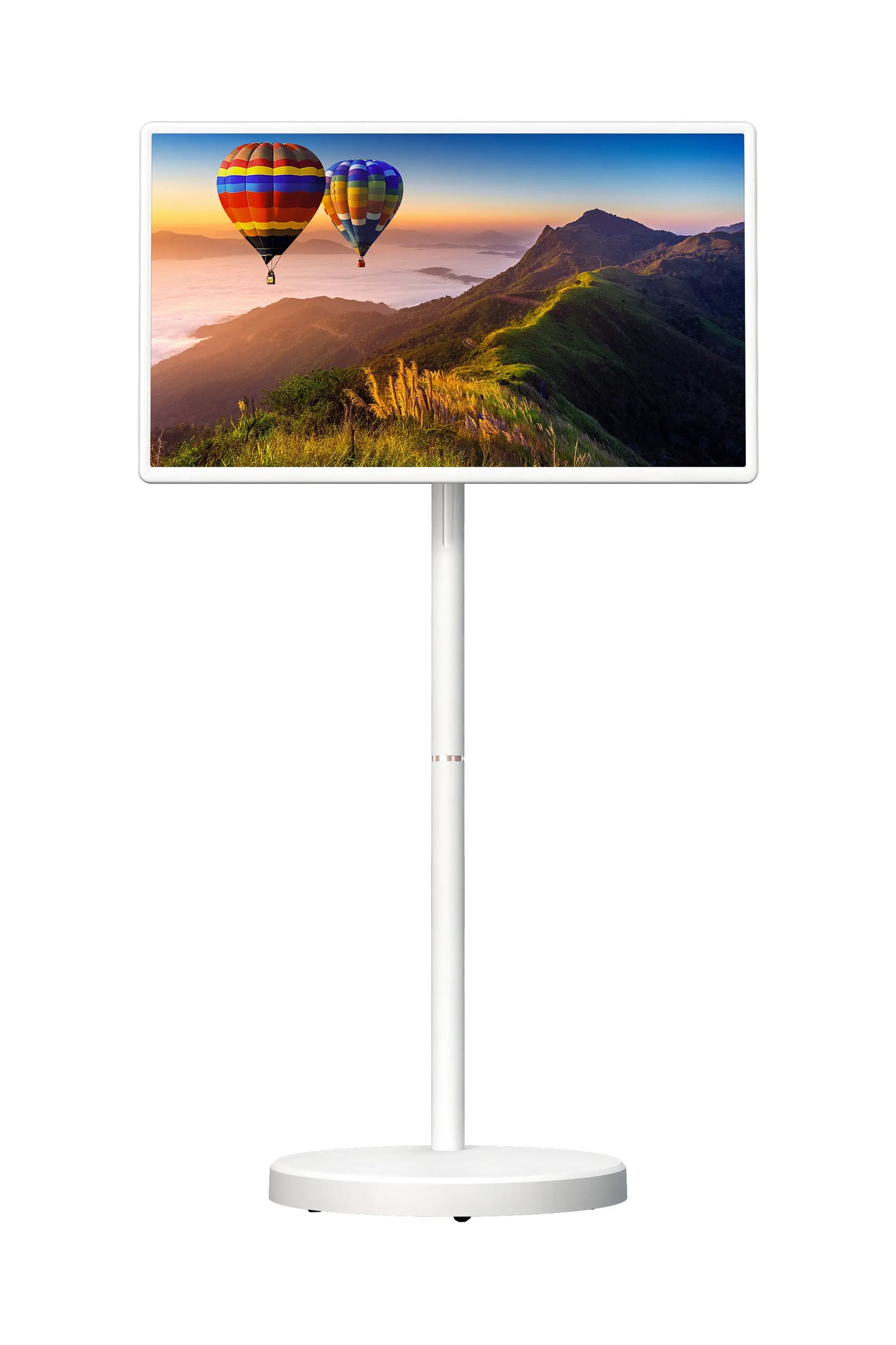 Moxedo Smart Screen 32” / 27” / 21.5” – Android 15 Portable Display | 8GB RAM 128GB | Built-in Speakers | 38,400mAh Battery | HDMI USB-C | Rolling Stand The Wonders Mart Trading™