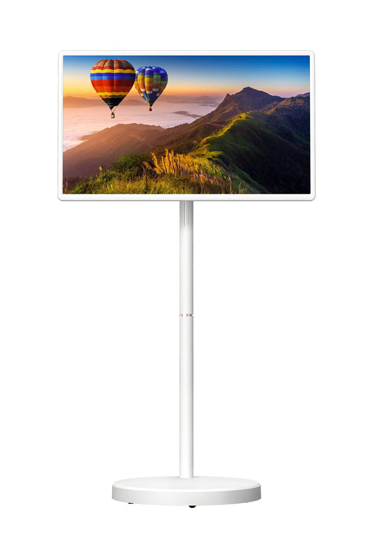 Moxedo Smart Screen 32” / 27” / 21.5” – Android 15 Portable Display | 8GB RAM 128GB | Built-in Speakers | 38,400mAh Battery | HDMI USB-C | Rolling Stand The Wonders Mart Trading™