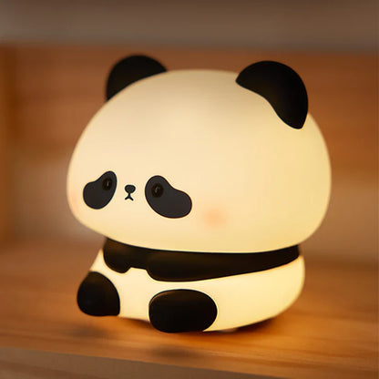 Kids Night Light 3 Light Modes, Dimmable with Timer, Touch Control, Silicone, USB Rechargeable.