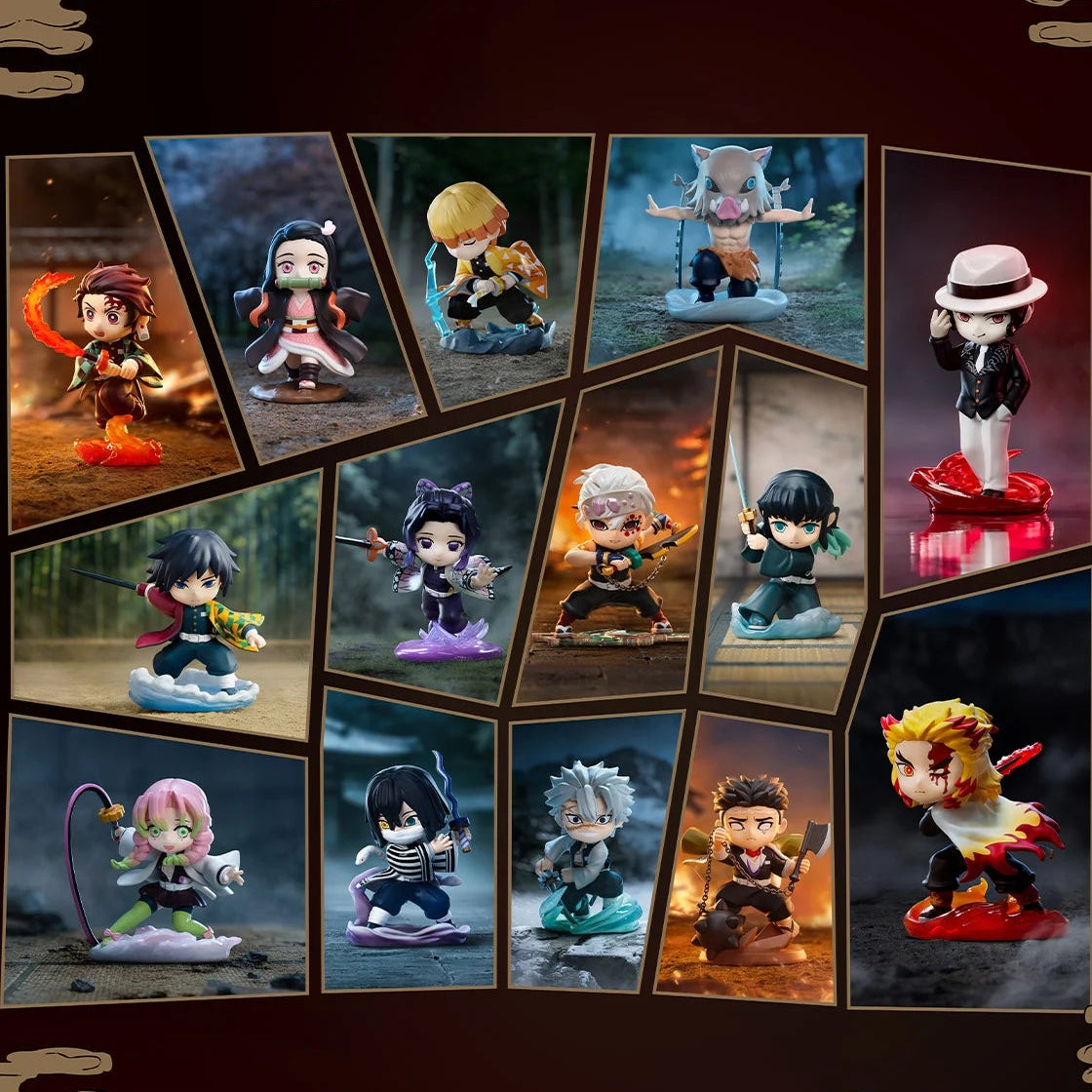 POP MART Demon Slayer: Kimetsu no Yaiba Battle Series Figures Blind Box – Single Box The Wonders Mart Trading™