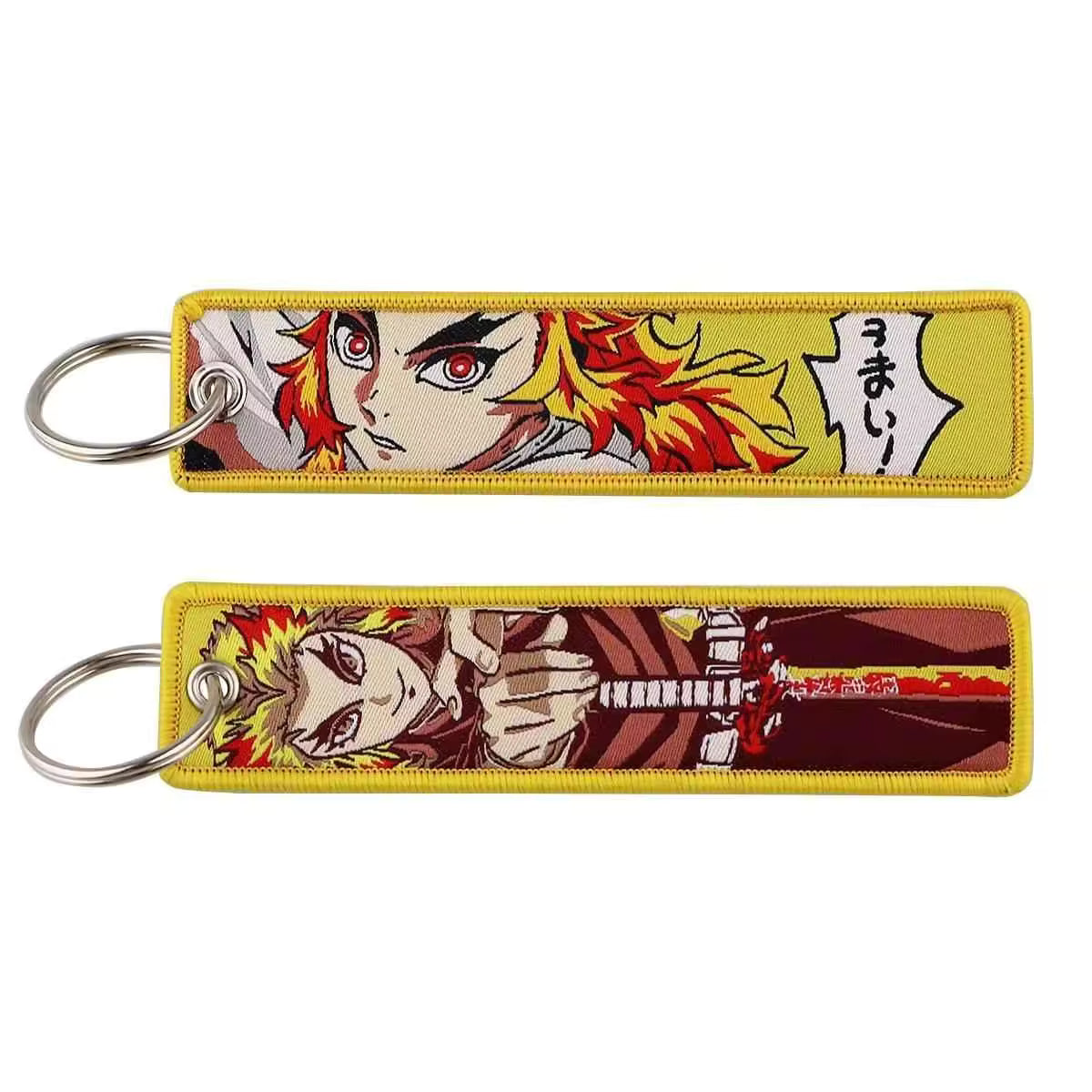 Anime-Inspired Random Tag Keychain – Embroidered, Acrylic & Metal Collectible Keychain (Random Design) The Wonders Mart Trading™