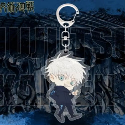 Anime-Inspired Random Tag Keychain – Embroidered, Acrylic & Metal Collectible Keychain (Random Design) The Wonders Mart Trading™