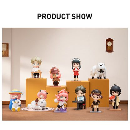 
SPY × FAMILY complete styled PRODUCT SHOW group; regular figures and possible secret shown together