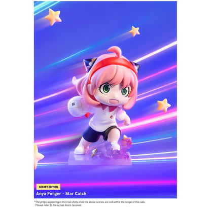 
Anya Forger – Star Catch (secret) from POP MART SPY × FAMILY Daily Life; scene props are illustrative