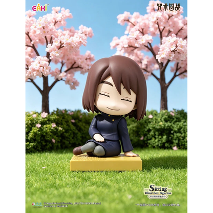 
Shoko Ieiri seated figure from EAKI Jujutsu Kaisen Sitting Series Season2