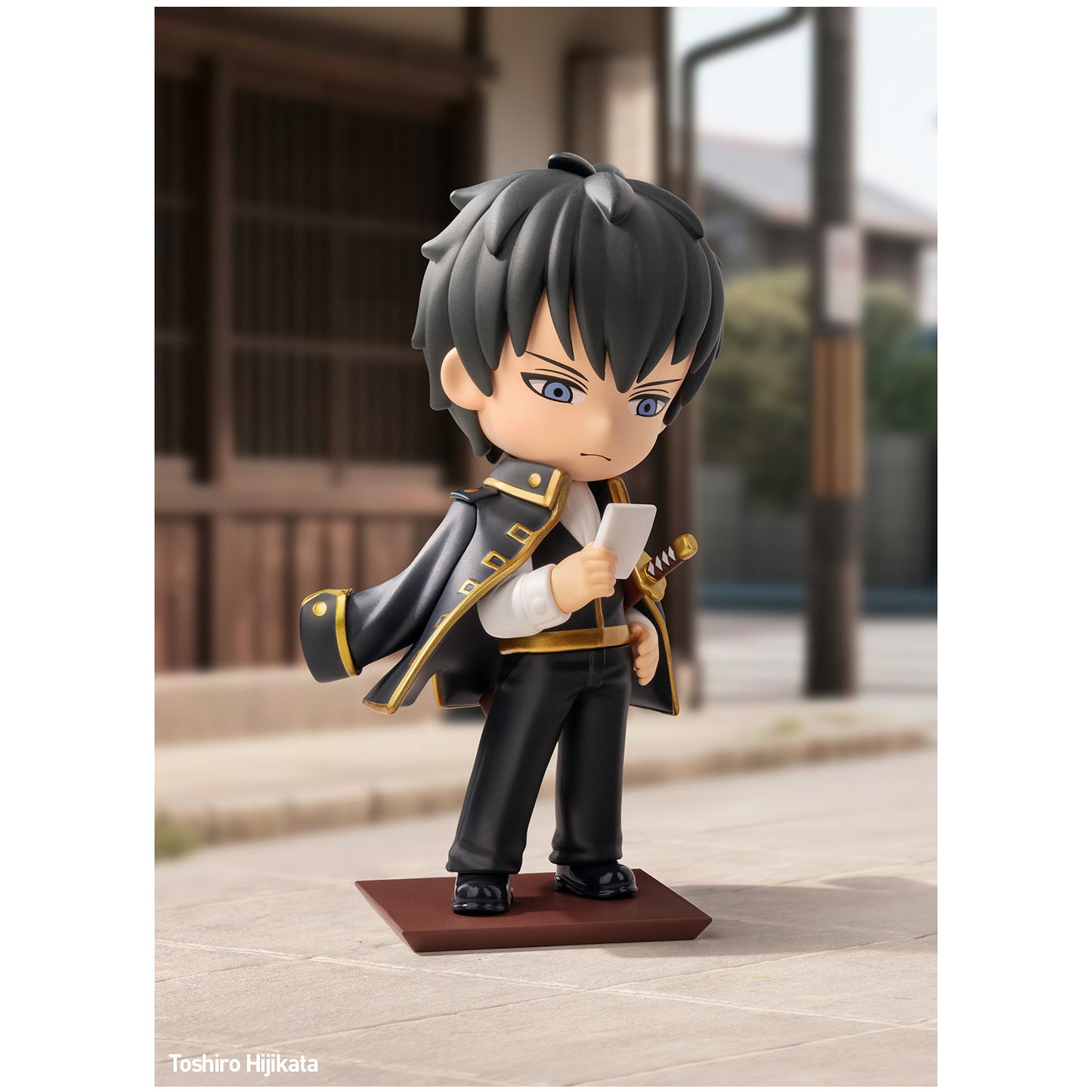 
Toshiro Hijikata from POP MART Gintama Welcome to Yorozuya; scene props are illustrative