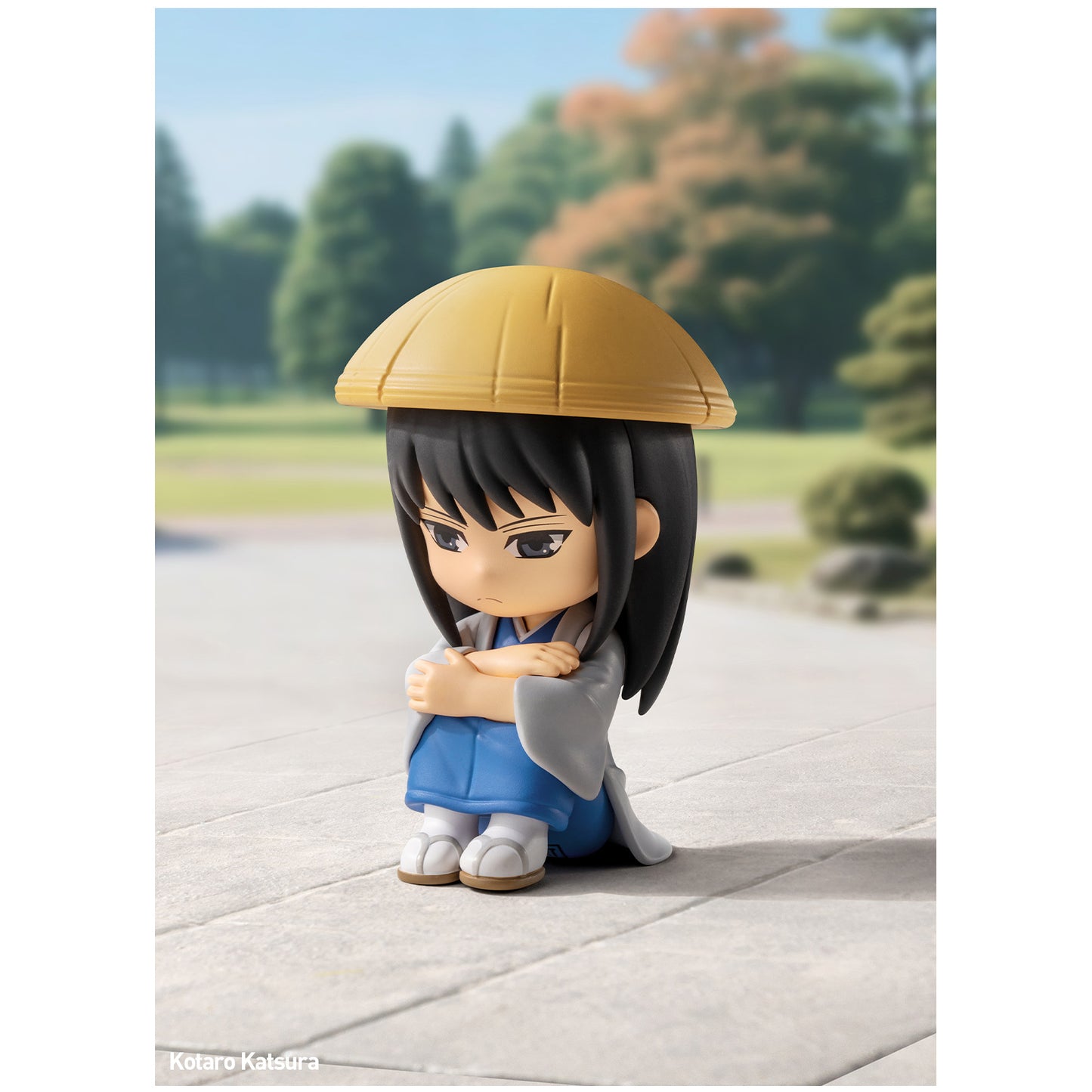
Kotaro Katsura from POP MART Gintama Welcome to Yorozuya; scene props are illustrative