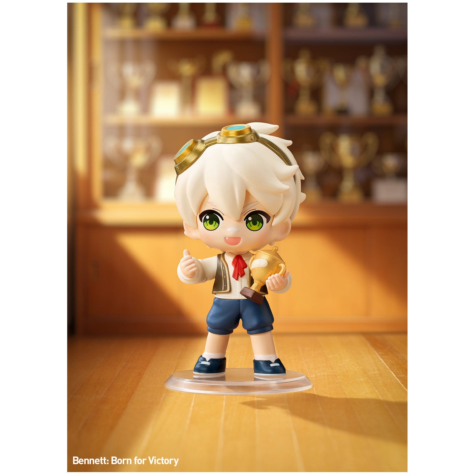 
Bennett – Born for Victory chibi figure from Genshin Impact Academy's Light and Shadow Poetry