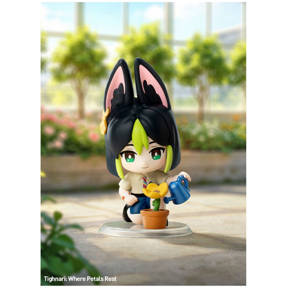 
Tighnari – Where Petals Rest chibi figure from Genshin Impact Academy's Light and Shadow Poetry