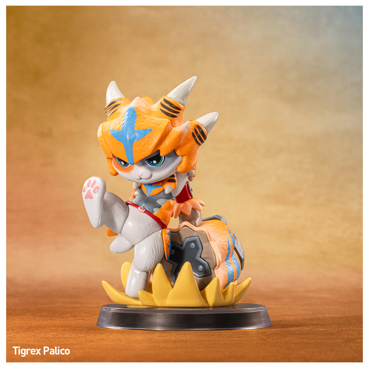 
Tigrex Palico styled close-up from POP MART Monster Hunter Palico