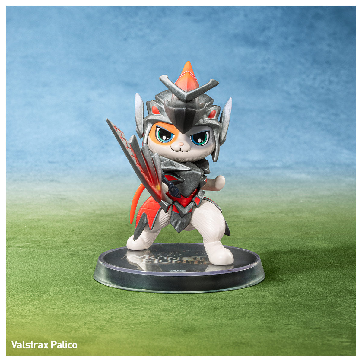 
Valstrax Palico styled close-up from POP MART Monster Hunter Palico