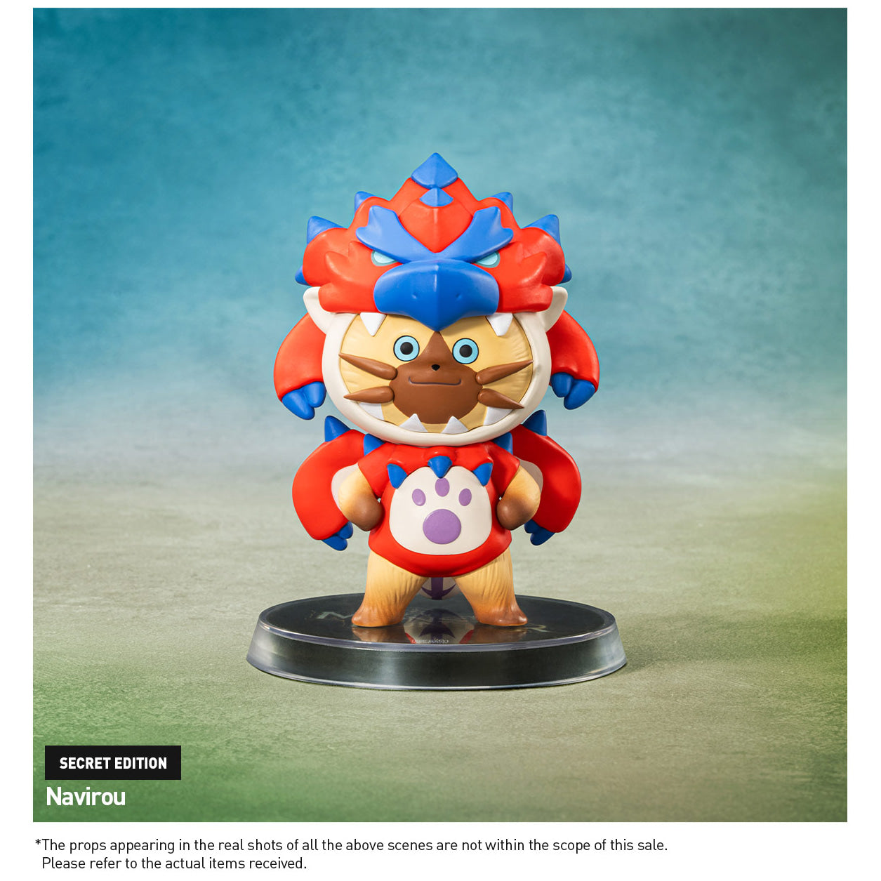 
Navirou (secret) styled close-up from POP MART Monster Hunter Palico