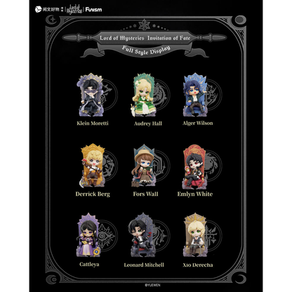 
Named nine-character lineup from FUNISM Lord of Mysteries Invitation of Fate