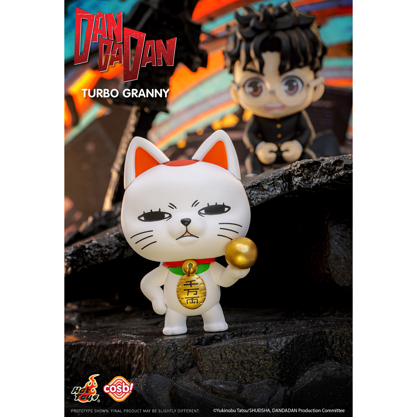 
Hot Toys DAN DA DAN Cosbi Series1 Turbo Granny styled close-up
