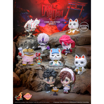 
Complete Hot Toys DAN DA DAN Cosbi Series2 cast styled on rocks