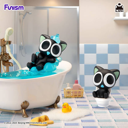 
Luo Xiaohei bath and toilet miniature designs in a bathroom scene