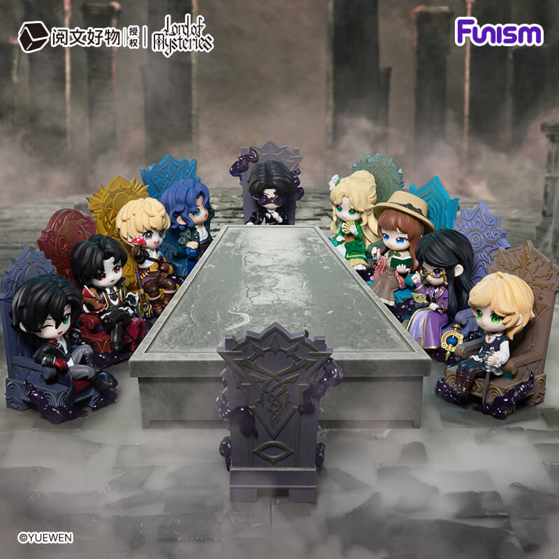 
FUNISM Lord of Mysteries Invitation of Fate — Styled Tarot Club group product display around a table
