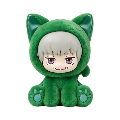 
Toge Inumaki green cat plush pendant from EAKI Sitting Cat Party