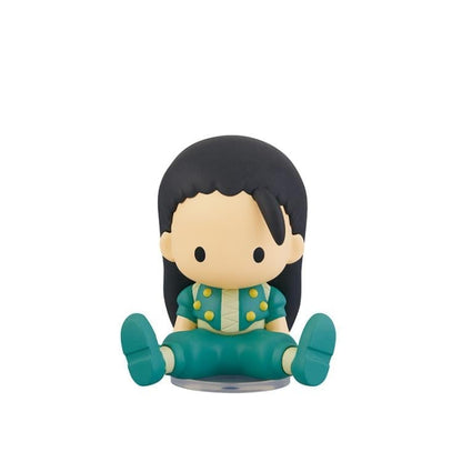 
Illumi seated Petadoll figure from Re-Ment Hunter Exam Arc