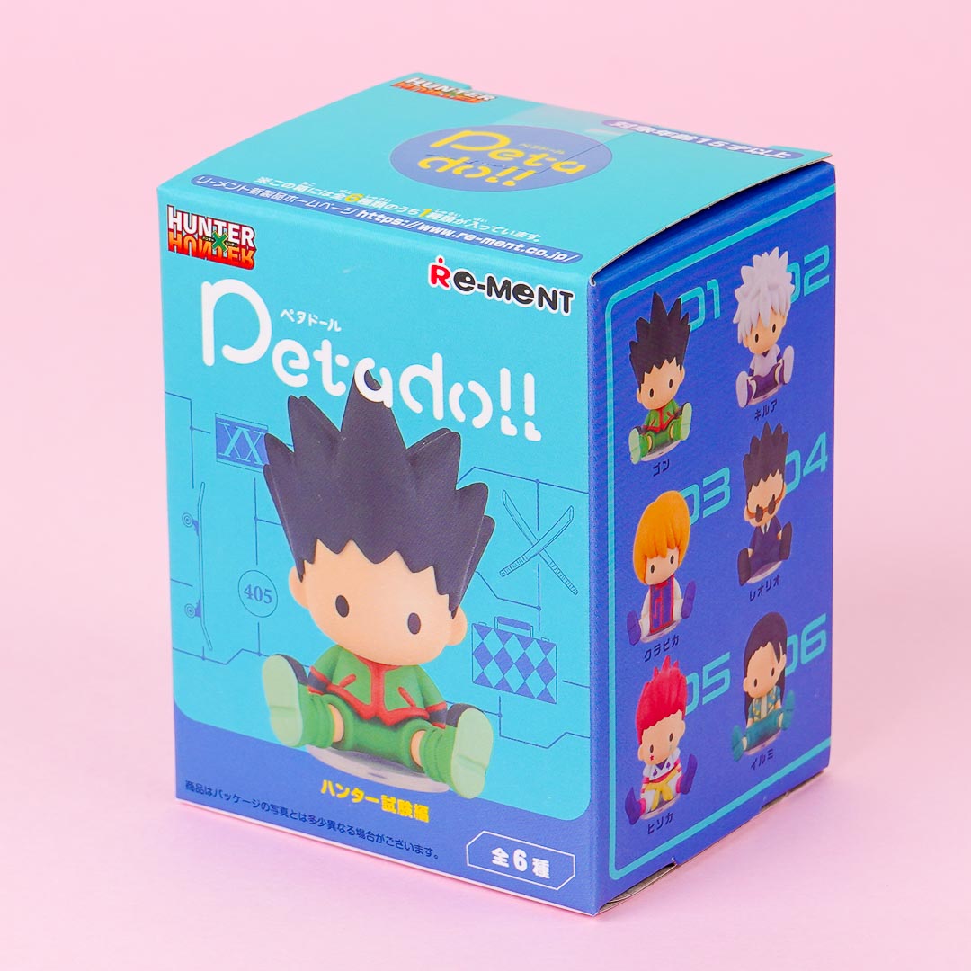 
One Re-Ment HUNTER × HUNTER Petadoll Hunter Exam Arc retail blind box with Gon artwork