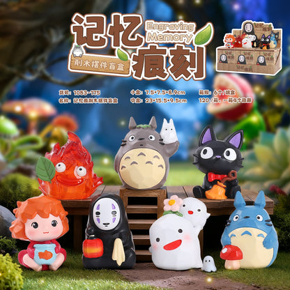 
Ghibli Memory Engraving complete miniature figure lineup