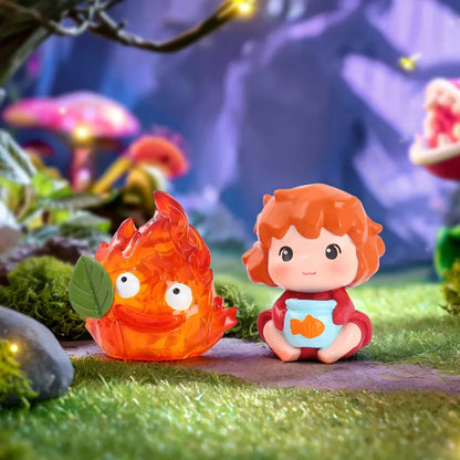 
Calcifer and Ponyo Memory Engraving mini figure examples