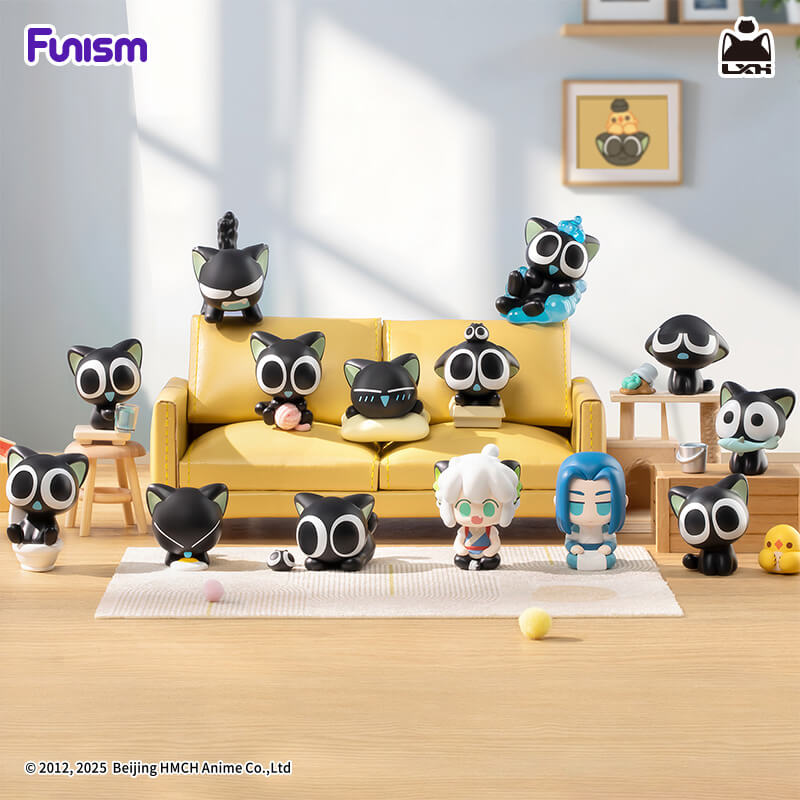 
FUNISM Luo Xiaohei Daily Series complete possible unboxed miniature lineup