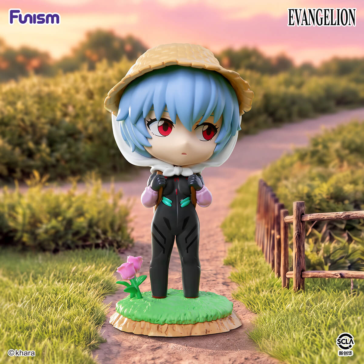 
Rei wearing a farm hat from FUNISM Evangelion EVA Vol. 2