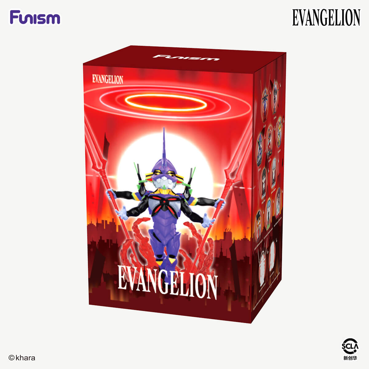 
Single sealed red retail box for FUNISM Evangelion EVA Vol. 2