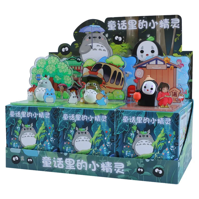 
Ghibli Fairy Tale Elves scenic diorama display carton; one random box sold