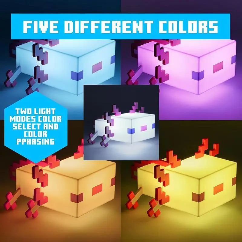
Axolotl light five colour modes