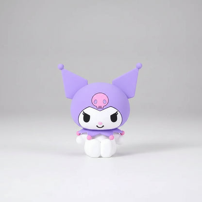 Kuromi LED Night Light – USB Rechargeable 3-Level Bedside Lamp The Wonders Mart Trading™