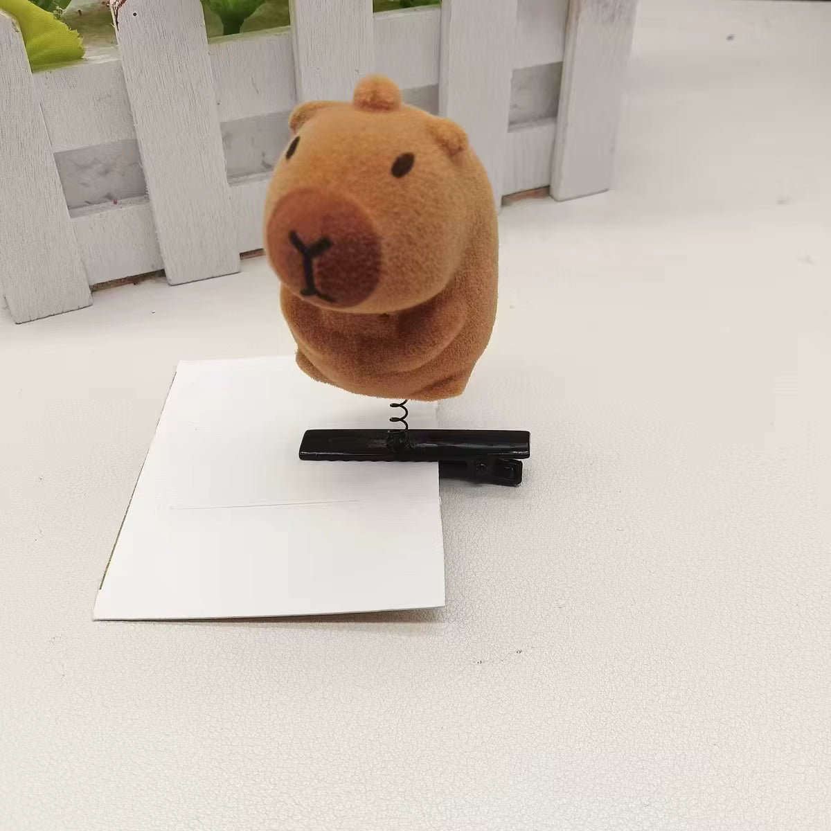 Cute Animal Hair Clips – Capybara & Yellow Duck Spring Hairpin Accessories (Random) The Wonders Mart Trading™