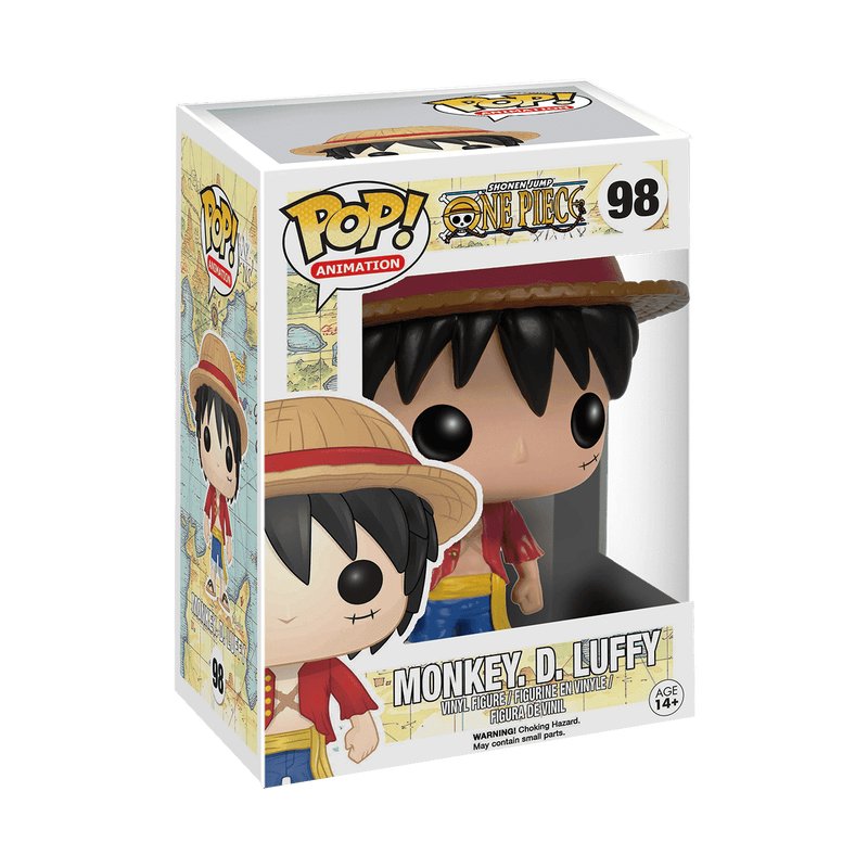 
Funko Pop! Monkey D. Luffy #98 – window display box