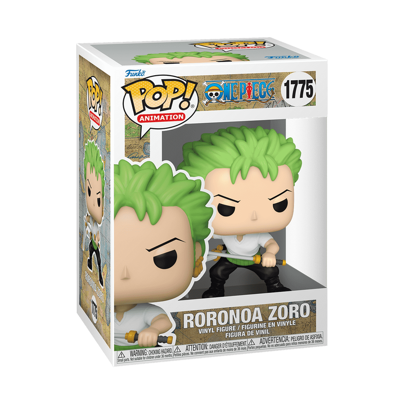 
Funko Pop! Roronoa Zoro Two Sword Style #1775 – window display box
