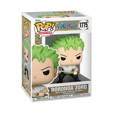 Funko Pop! Roronoa Zoro Two Sword Style #1775 – window display box