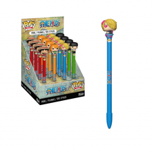 Funko One Piece pen assortment display with Sanji example – one pen supplied