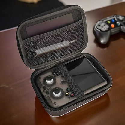 Retro Handheld Console Carrying Case – Protective Travel Organizer Bag for RG Series & More