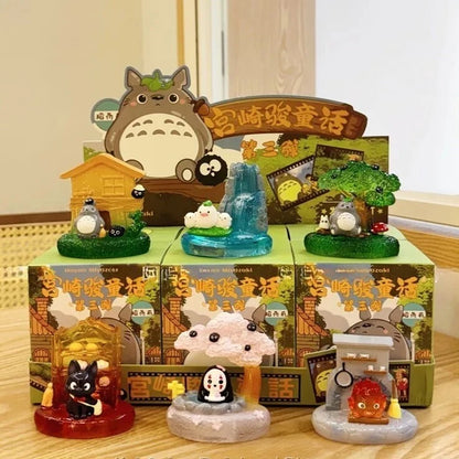
Ghibli Fairy Tales Series 3 figures shown with retail boxes; one random blind box per purchase.