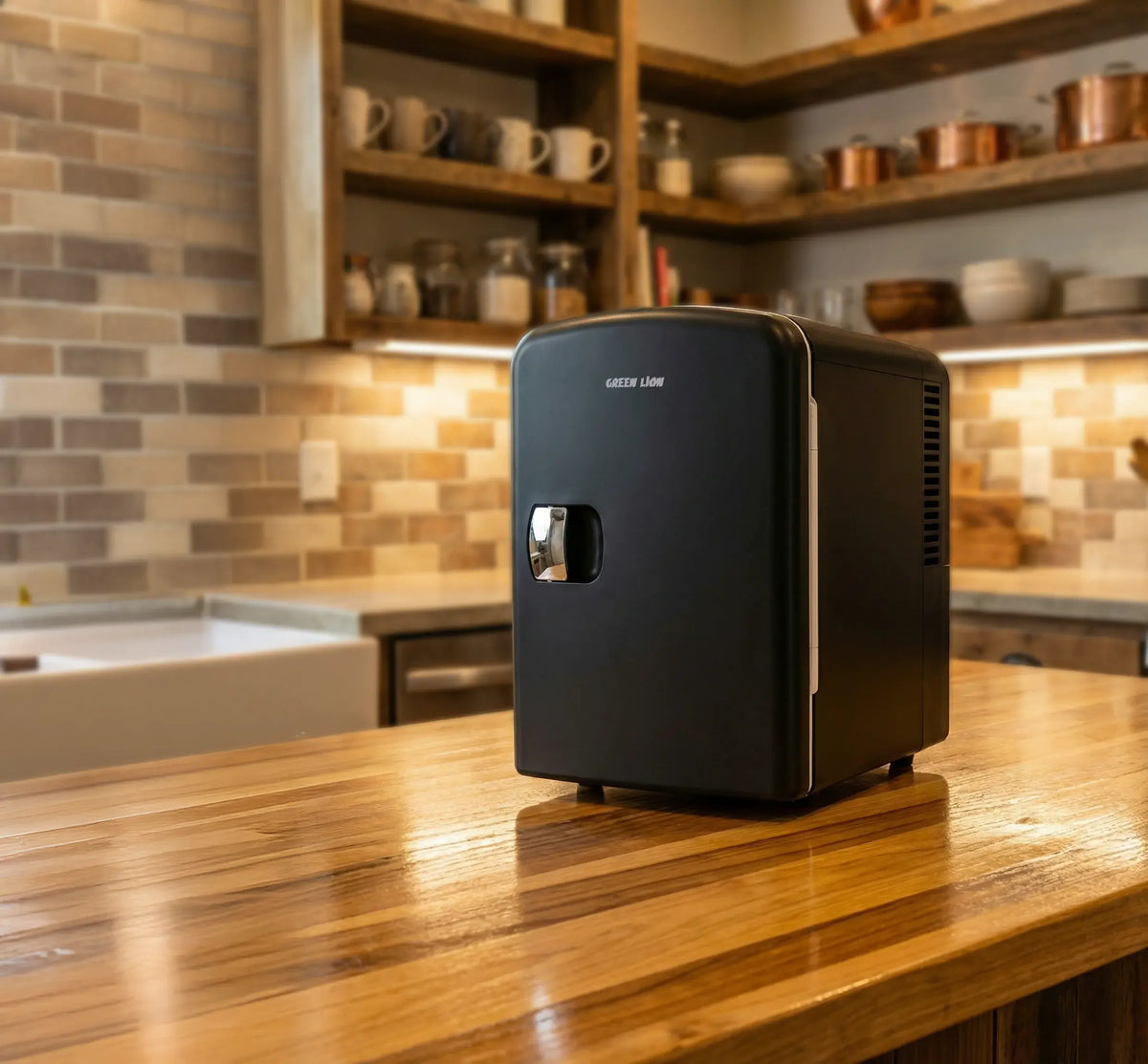 
Green Lion GMF-75 Mini Fridge 4L – Black – official product image 3