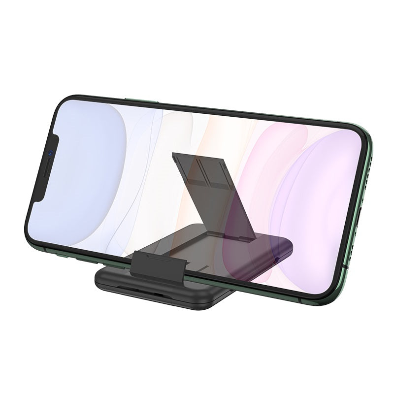 HOCO U86 Treasure 6-in-1 Charging Data Cable with Storage Case – Type-C, Lightning, Micro-USB, USB, SIM Tool & Phone Stand