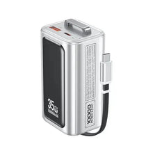 Wekome WP-72 Power Bank 10000mAh – 35W Fast Charging, Retractable Type-C Cable, LED Display The Wonders Mart Trading™