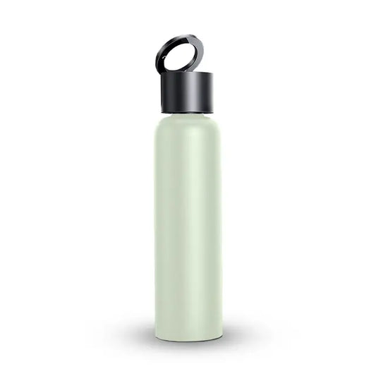 Taktik Thermal Bottle with Magnetic Phone Holder – 750ml Hot & Cold Insulated Flask with Built-in MagSafe Stand ( Light Green )