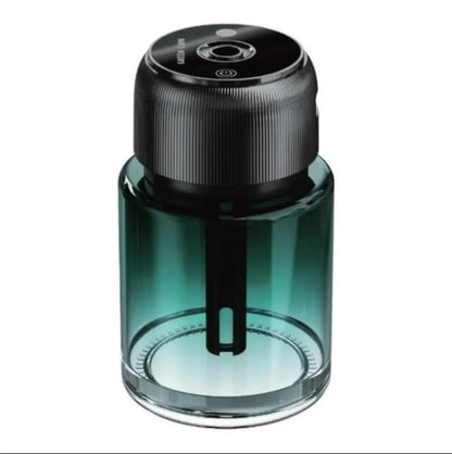 DENX Portable Car Aroma Diffuser – Air Freshener & Humidifier with Essential Oil Spray | Intelligent Auto Start | Aromatherapy for Car, Home & Office – French Spices Scent (Green)