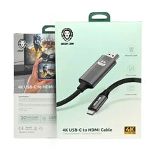 Green Lion 4K USB-C to HDMI Cable The Wonders Mart Trading™