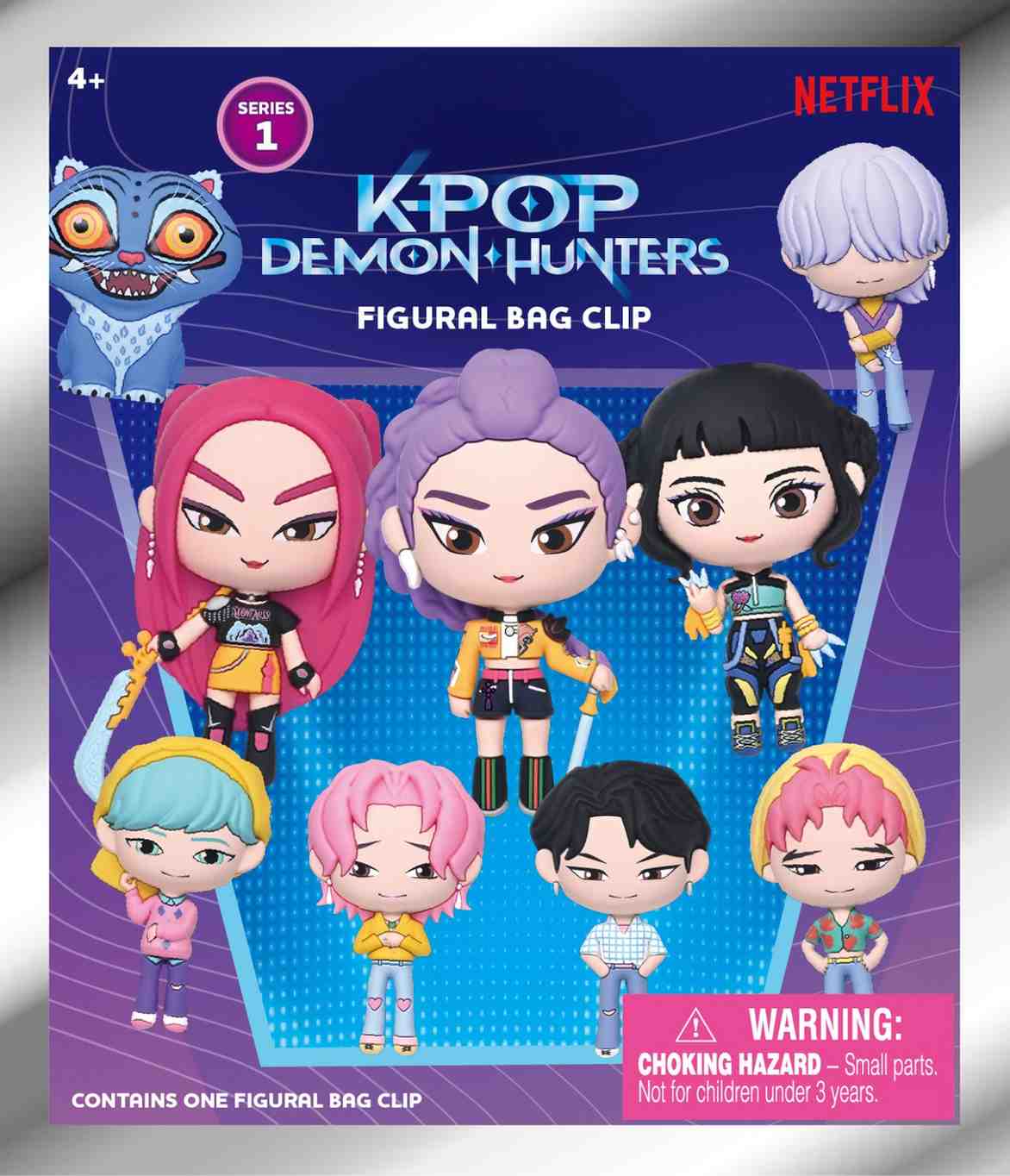 
Monogram KPop Demon Hunters Series 1 single mystery bag clip packet