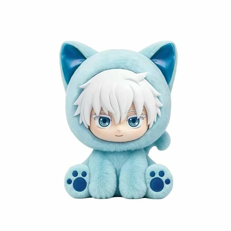 EAKI Jujutsu Kaisen Sitting Cat Party Plush Pendant Blind Box – Single Box The Wonders Mart Trading™