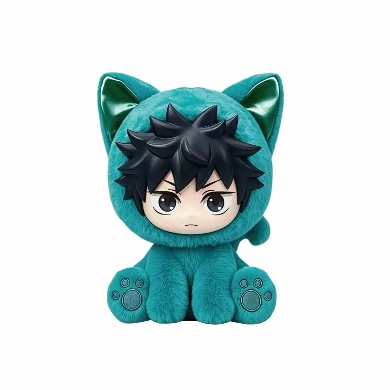 EAKI Jujutsu Kaisen Sitting Cat Party Plush Pendant Blind Box – Single Box The Wonders Mart Trading™